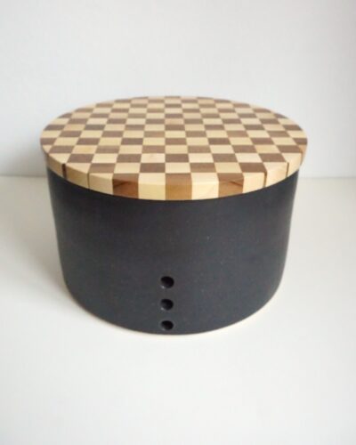 Brottopf Einzelstück mit Schachbrettdeckel