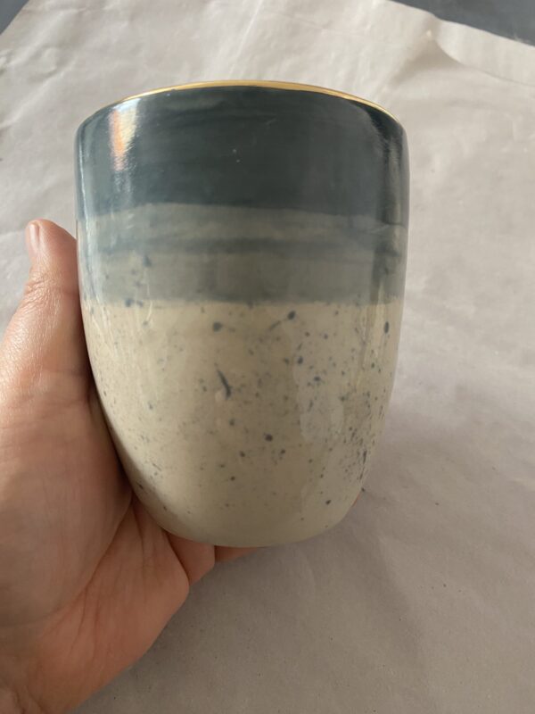 Keramik zuhause bemalen - Becher – Bild 8