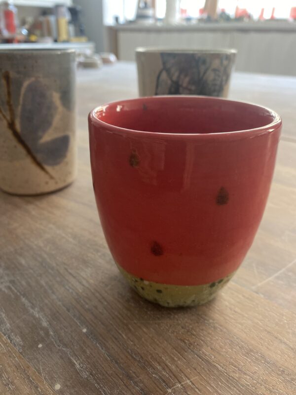 Keramik zuhause bemalen - Becher – Bild 10